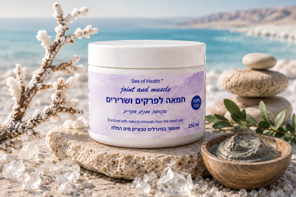 חמאת גוף לפרקים ושרירים תפוסים